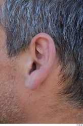 Ear Man White Casual Slim Street photo references